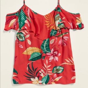 Cold-Shoulder Cami Tank